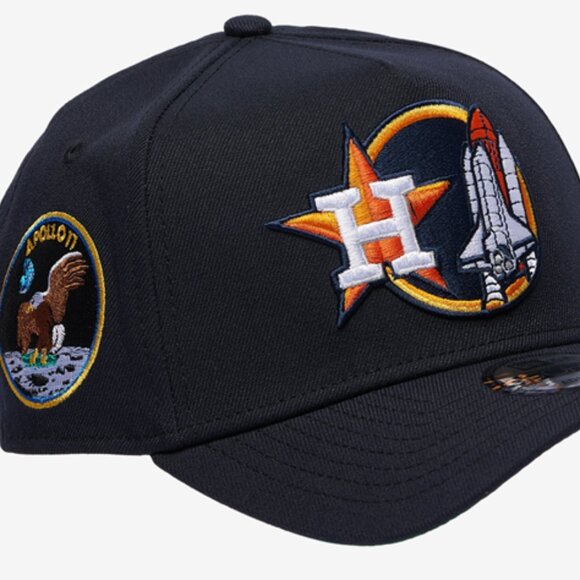 New Era Houston Astros Apollo 11 Space Shuttle 9Forty 940 Snapback Hat Cap NEW - Picture 2 of 4